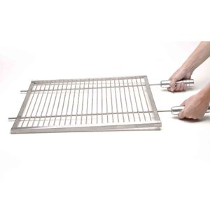 Grelha Parrilla Uruguaia Inox Aisi 304 Escovada - Selmetal