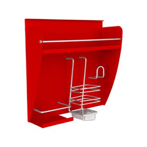 Porta Detergente com Nicho Vermelho - Masutti