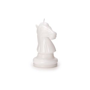 Escultura Vela Cavalo Xadrez - Mart