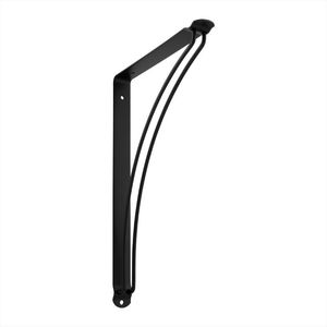 Mão Francesa 20x30mm Invertida Preto - Fama