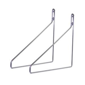 Suporte para prateleira 250mm cromado 16x250x260mm - Jomer