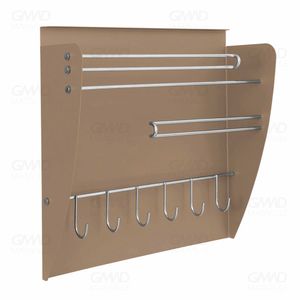 Nicho Porta Rolos 410x400x130mm Capuccino - Masutti