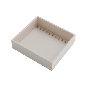 Organizador para Correntes 202X55X186mm Couro Bege [6107]