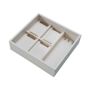 Organizador para Relógios/Correntes 202X55X186mm Couro Bege [6145] - Masutti