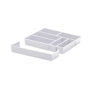 Organizador de Talheres com Extensor Branco - Paramount