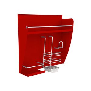 Nicho Porta Detergente 410x425x130mm Vermelho - Masutti Copat