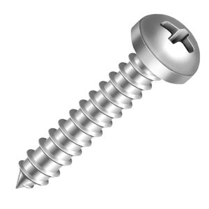 Parafuso 3,5x16mm Auto Atarraxante Cabeça Panela Fenda Phillips - 500un - Ciser