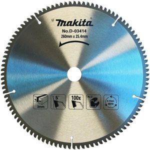 Disco Serra Esquadria para Alumínio 260x25,4mm 100 Dentes