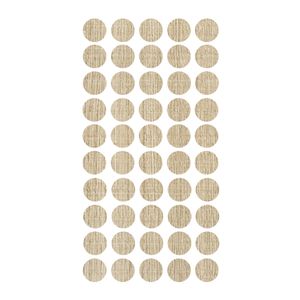 Tapa Furo 12mm Rustic Bari com 50 Un. - J Neto