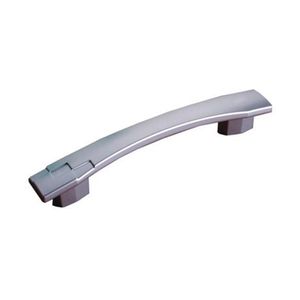 Puxador 262 128mm Cromado Fosco - Gecele
