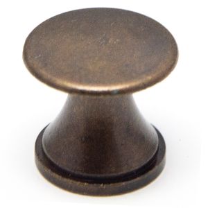 Puxador Botão 20mm Ouro Velho - Fama