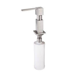Dosador de Sabão Aço Inox Escovado Quadrado - Franke