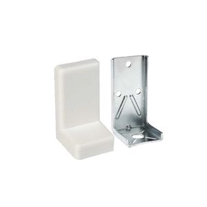 Suporte Metal L Fixação Rígido com Capa - Sas Plastic