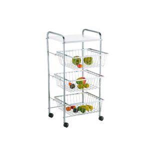 Fruteira Piatina com 3 Cestos Deslizante - Schmitt