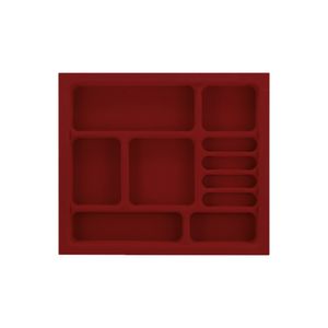 Porta Maquiagem Aveludado Bordô PM-01 310x360mm - Moldplast