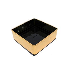 Saboneteira Soul Fixa com Acril Remov Red Gold/preto - Zen
