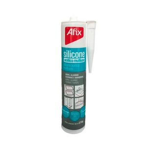 Silicone Acético Transparente Afix 270g - Artecola