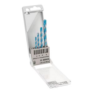 Jogo 4 Brocas Multiconstruction 4568 mm - Bosch