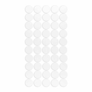 Tapa Furo 12mm Branco Diamante Essencial/Super White com 50 Un. - J Neto