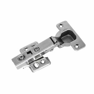 Dobradiça Inox Slow Reta Calco Fixo - GMAD
