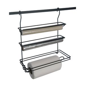 Porta Rolo Triplo Serrilhado para Barra 330x385x170mm - Jomer