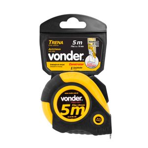 Trena Aço com Autotrava 5Mx19mm Vonder