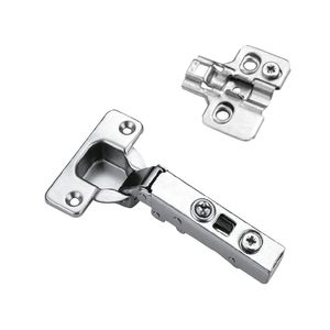 Kit Dobradiça Metalla Clip Push Reta 105G - Hafele