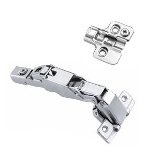Kit Dobradiça Metalla Clip Reta 165G - Hafele