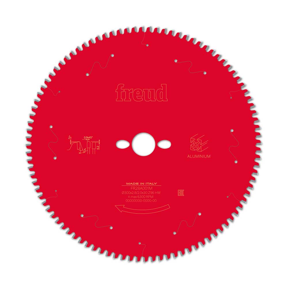 Disco de Serra Circular Widia 300mm 96 Dentes DTF30 Freud FR28A001M Bosch