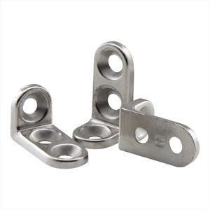 Kit Cantoneira 3 Furos Maciça com 20 peças - 2M