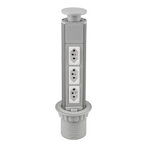 Mini Totem Manual 3 Tomadas - QT MOV