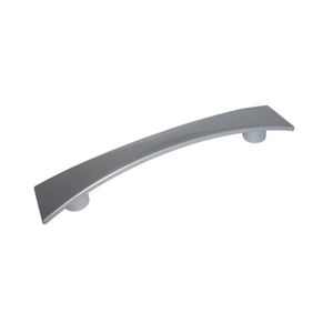 Puxador 313 128mm Cromado Fosco com Verniz - Gecele