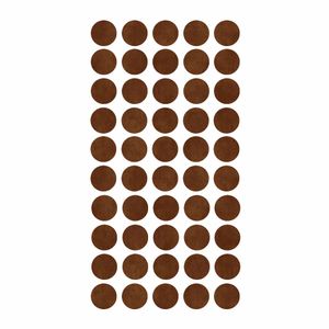 Tapa Furo 12mm Cobre Corten Chess com 50 Un. - J Neto