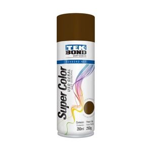 Tinta Aerossol Marrom Uso Geral 350Ml/250G - Tekbond