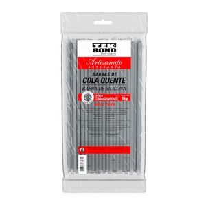 Cola Quente Bastao Grossa Transparente 1Kg - Tekbond