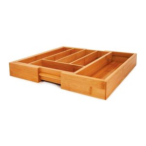 Porta Talheres Ajustavel para Gaveta Bambu - Yoi