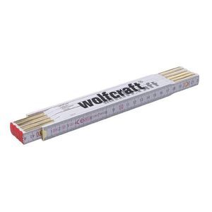 Metro de Madeira de Precisão 2 Metros - Wolfcraft