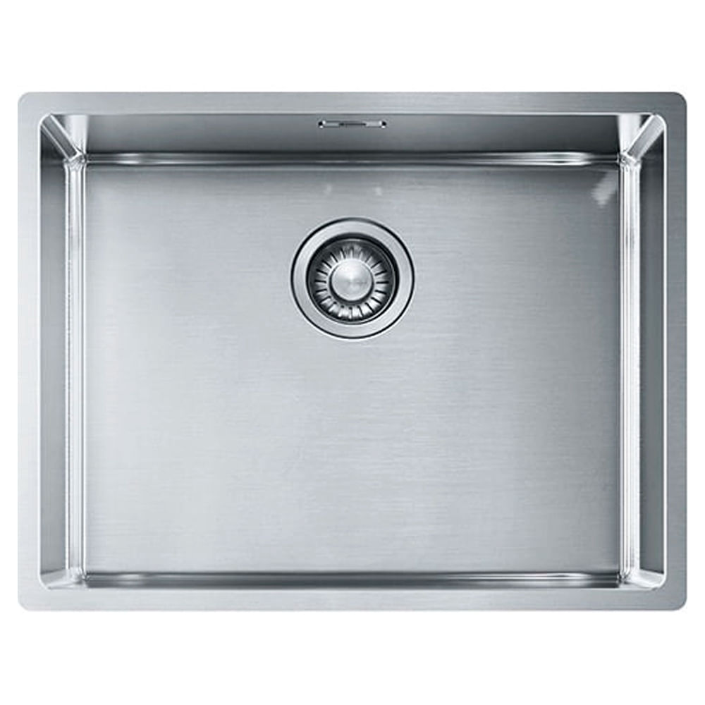 Cuba de Inox de Embutir ou Sobrepor 45X41cm 4.1/2" Box Bxx210-4501E Fosco com Válvula