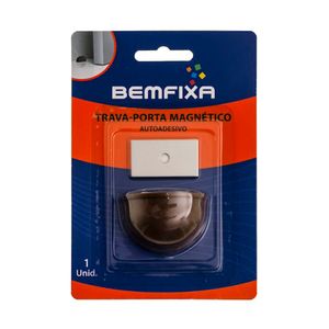 Trava Porta Magnético Marrom - Bemfixa