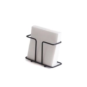 Porta Guardanapos Preto 130x80x55mm - Jomer