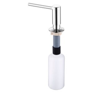 Dosador de Sabão Liquido Redondo 250ml Cromado - Franke