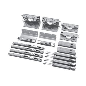 Sistema de Correr Ss200 2 Portas Top Médio - Rometal