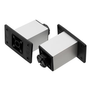 Pé Quadrado de Alumínio com Regulagem 2un - 2M