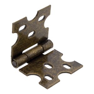 Dobradiça Mexicana 70x39mm Ouro Velho - Fama