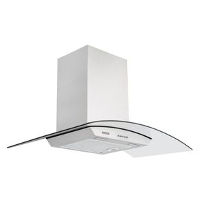 Coifa New Vetro em Aço Inox e Vidro Temperado 90 cm - Tramontina