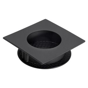 Puxador New Quadro Preto - Zen