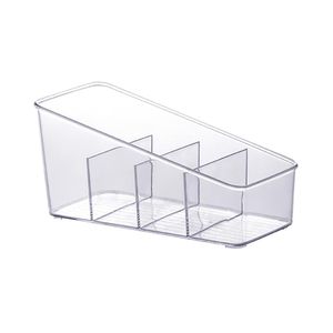 Organizador com Divisórias Diamond Cristal 27X13X13CM - Paramount