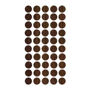 Tapa Furo 12mm Roble Alsacia com 50 Un. - J Neto