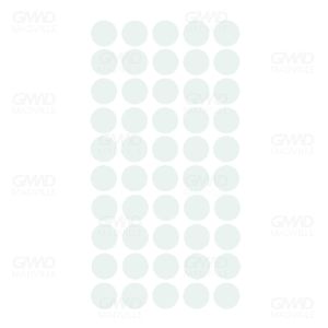 Tapa Furo 12mm Branco Supremo Portinari com 50 Un. - J Neto