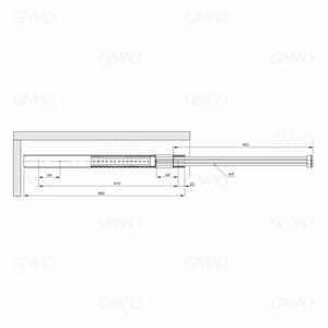 Porta Pano Tts 40/104 Branco - FGVTN